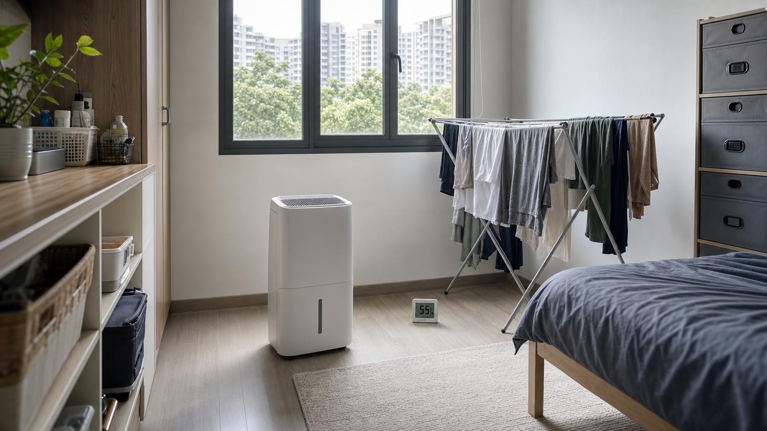 How to choose a dehumidifier for Singapore’s hot and humid climate