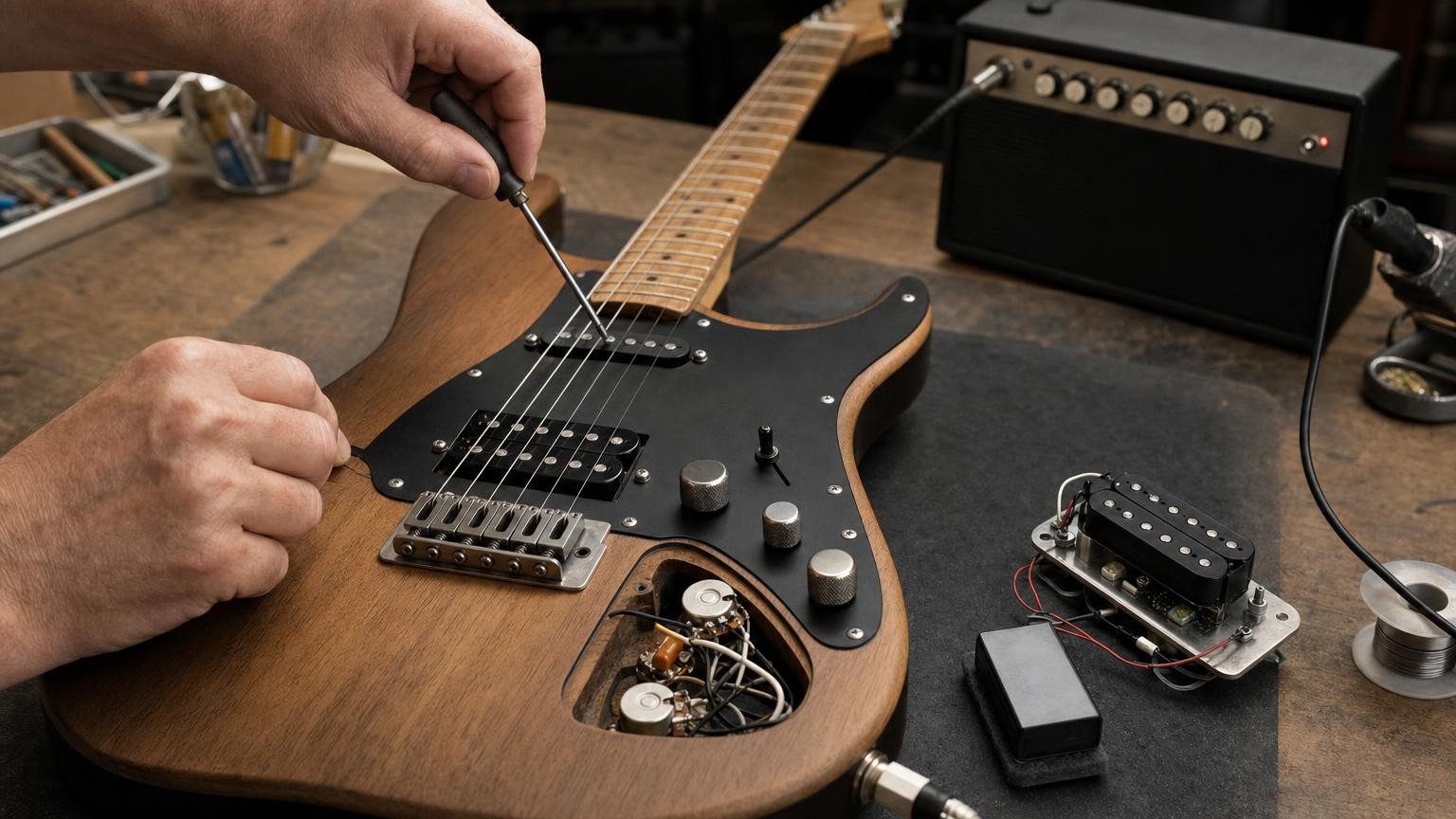 Single-Coil, Humbucker and Active Pickups: How the Hardware Shapes the Signal