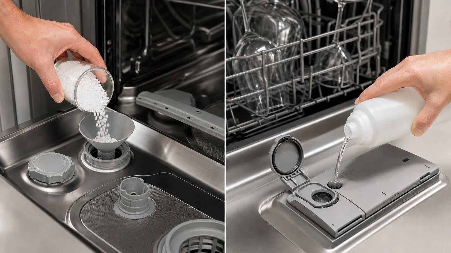 What Dishwasher Salt and Rinse Aid Actually Do