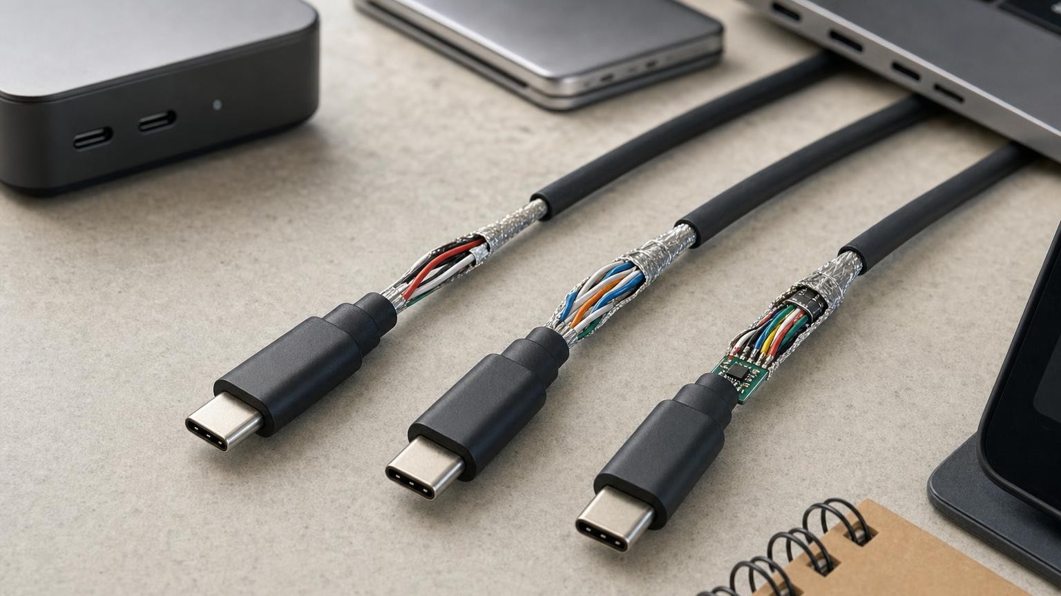 Why Identical-Looking USB-C Cables Can Perform Completely Different Jobs